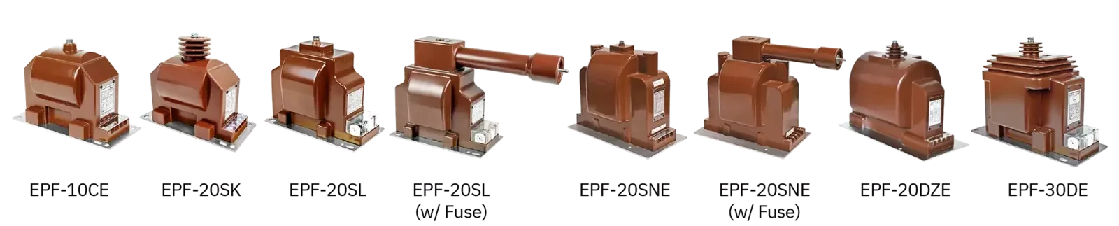 Transformers (Potential Transformers), or Three-Phase VT (PT) + GVT (GPT)